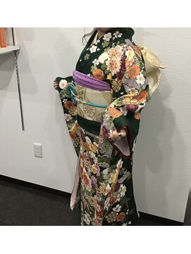 ジャスミン 成人式着付け