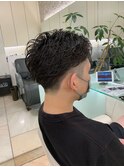 ツーブロックパーマ