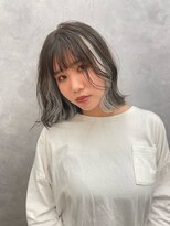 フンヌフンヌ セカンド インパクト(funnufunnu 2nd IMPACT)&nbsp;切りっぱなしボブ×インナーカラー【北戸田】