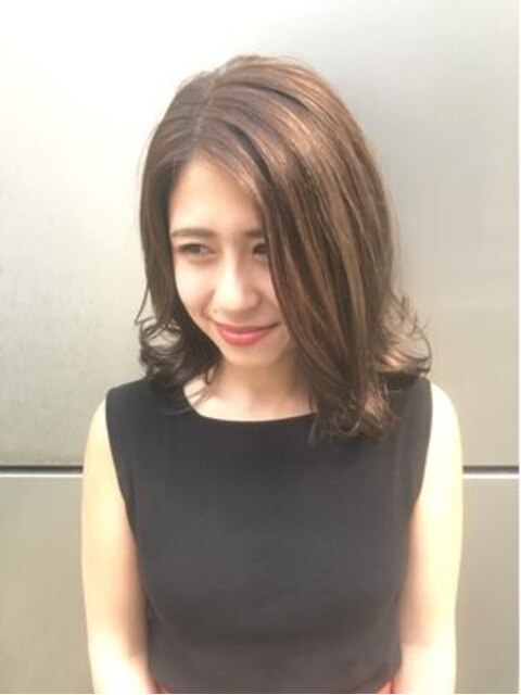 《New-Line 代表YUTAKA》ニュアンスカラーミニマムボブ 髪質改善