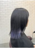 インナー寒色系パープル【TELA HAIR 船橋】