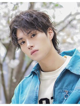 オーシャントーキョー 渋谷神南(OCEAN TOKYO) 波巻きパーマメンズツイストスパイラルパーマツーブロック