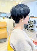 【morio成増 セリザワ】マッシュショート 黒髪