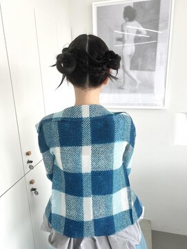 アム(am) カチモリヘア およばれヘア 成人式ヘア