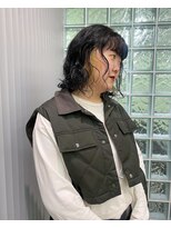 クプラ(Qpula)&nbsp;【qpula 久芳未鈴】イヤリングカラー/ボブ/ボブパーマ