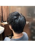 刈り上げないツーブロマッシュ
