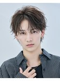 束感ランダムセンターパート