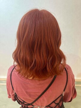 ヘアーサロン リアン 熊谷2号店(hair salon Rien) アプリコットカラー♪