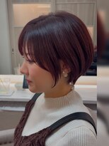 クラヴィア エクラート 梅田店(CLAVIA.ECLART)&nbsp;ショートボブ