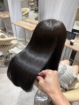 ジーナ 渋谷本店(Zina)&nbsp;透明感抜群！大人ヘア ダークモカブラウン【Kengo】