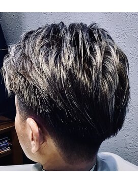 オッジヘアー(Oggi Hair) ハイライトグレイ　4月