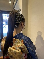 ココカラヘアー ニコ(cococara hair nico)&nbsp;成人式ヘア/ヘアセット/ヘアアレンジ/振袖ヘア