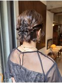 ショートボブお呼ばれヘアセット☆【河崎】