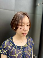 エム(eM) ハイライト艶ボブ