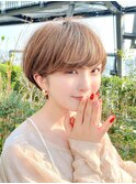 丸みショート/マッシュショート/ひし形ショート/横顔美人/