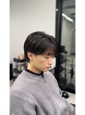 毛流れシースルーマッシュ