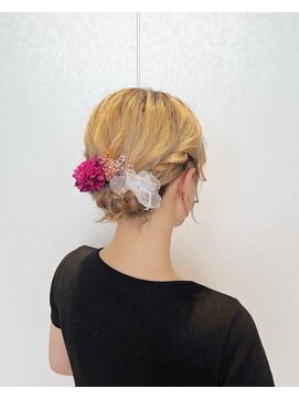 ロンドブルーム 天神大名店(Lond Bloom) 暗めカラー/ブリーチなしカラー/ヘアアレンジ/福岡/天神/20代