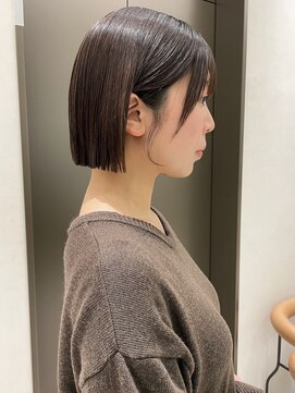 ソー 銀座(SAUT) 髪質改善ボブ/ミニボブ/縮毛矯正