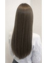 クオン(Kuon)&nbsp;透明感カラー＋髪質改善ストレート