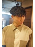 スパイラルパーマ/メンズカット/メンズパーマ/韓国眉毛/眉カット