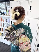 グランデュール 藤枝店(GRANDEUR)&nbsp;成人式ヘア/ヘアアレンジ/アップスタイル/藤枝