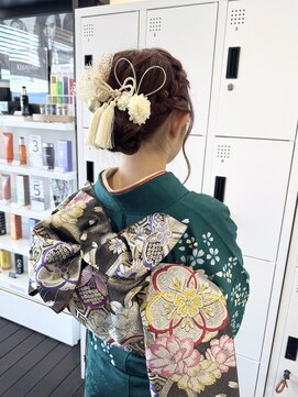 グランデュール 藤枝店(GRANDEUR) 成人式ヘア/ヘアアレンジ/アップスタイル/藤枝