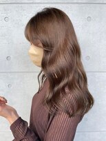 グラム 岡崎南店(gram)&nbsp;ベージュカラー＿ブリーチ無し＿透明感カラー＿髪質改善-118