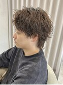 着物ヘア/大人ガーリー/ダークアッシュ/似合わせカット/伊勢崎