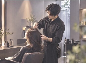 カミハコ(kamihako)の写真/[年齢による髪質の変化に]言葉にできないお悩みもマンツーマン施術で丁寧にカウンセリング◎