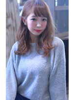 ラファンジュ ヘアー(Rohange hair)&nbsp;【Rohange】やわふわセミディ#厚めバング