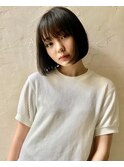 美容専門誌の選ぶショートヘアNo1 ★あごラインのミニボブ