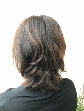 マロウ ヘア(Mallow hair) ふわサラ～軽やかミディレイヤー♪