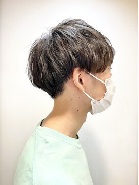 レンジシキチジョウジ (RENJISHI KICHIJOJI) ニュアンスマッシュショート【RENJISHI 宮本】