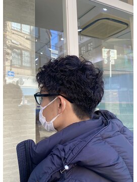 サンクチュアリ ウィズエデン 京橋店(Sanctuary with eden) メンズパーマスタイル