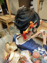 ルッカランス 王子店(Lucca Lance)&nbsp;1月　ウルフスタイルをアップスタイル風に