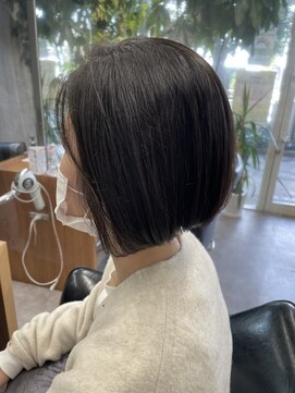 シェル 吉祥寺(shell) 30代40代大人かわいい前下がりボブ