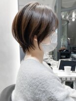 ロンドジェネルーズ 柏(Lond generous)&nbsp;【斉藤 航人】ショコラアッシュのショートボブ【白髪染め可】