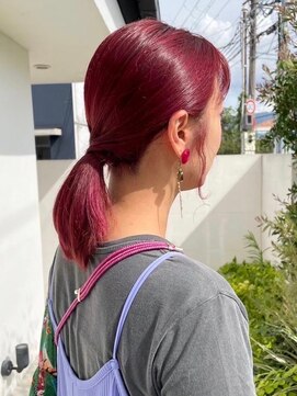 マフェラダー(mahae RUDDER) チェリーピンク