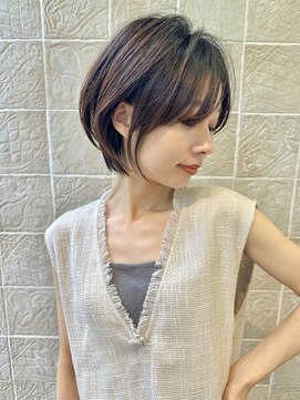 ビュートリアム 南青山(BEAUTRIUM) 美人カジュアルショート/前髪長めショート/上品ショート