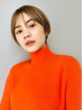 アンドレイ 表参道(andrey) [ANDREY]グレーベージュ/レイヤーロング/前髪パーマ黒髪カタログ