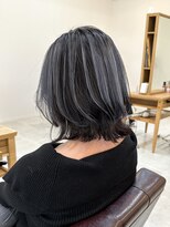 サロン 名和店(SALON)&nbsp;アンブレラカラー/くびれボブ