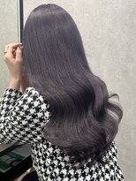 ロウル 渋谷(LOWRL)&nbsp;ラベンダーグレー/シールエクステ60枚