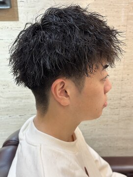 銀座マツナガ 浅草店 ツイストスパイラルパーマ/アップバング/波巻き/ニュアンス