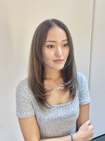 ミチオノザワヘアサロンギンザ 静岡店(Michio Nozawa HAIR SALON Ginza) ミルクティーベージュ×たっぷりレイヤーカット