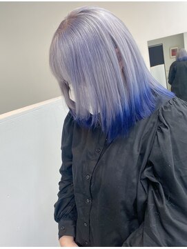 オル('olu) ブルーラベンダーデザインカラー