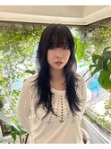 韓国ウルフ／シャギーレイヤー／シャギーカット