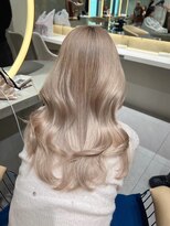 ロンド レア 天神大名店(Lond Le’a) メルティカラー/ウェーブミディアム /似合わせカットスタイル