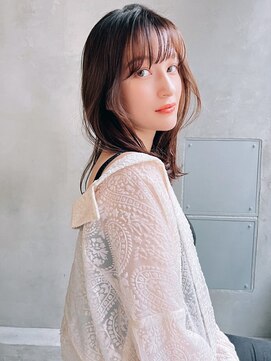 ロジッタ(ROJITHA) 【ROJITHA表参道原宿】ナチュラルブラウン×顔まわりレイヤー