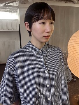 カシェ ナカザキ(CACHE NAKAZAKI) ショートスタイル/ショートカット/まるみショート