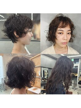 ネアー 新潟(NEER)の写真/『顔周りで印象の80%がきまる』数種類の薬剤より"あなたらしさ"を叶える全体&前髪パーマを提案*[新潟駅]